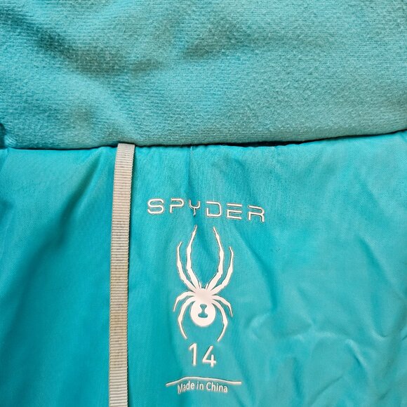 Spyder Girl's Lola Winter Ski Jacket - Size 16 - Picture 7 of 9